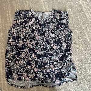 Loft sleeveless blouse